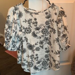 NWT Ann Taylor Linen Blouse XS